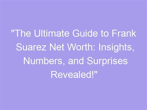 Magic and Beyond: Frank Suarez's Experimental Tricks